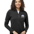 Blue Hill High School - Black Quarter Zip - Left Chest