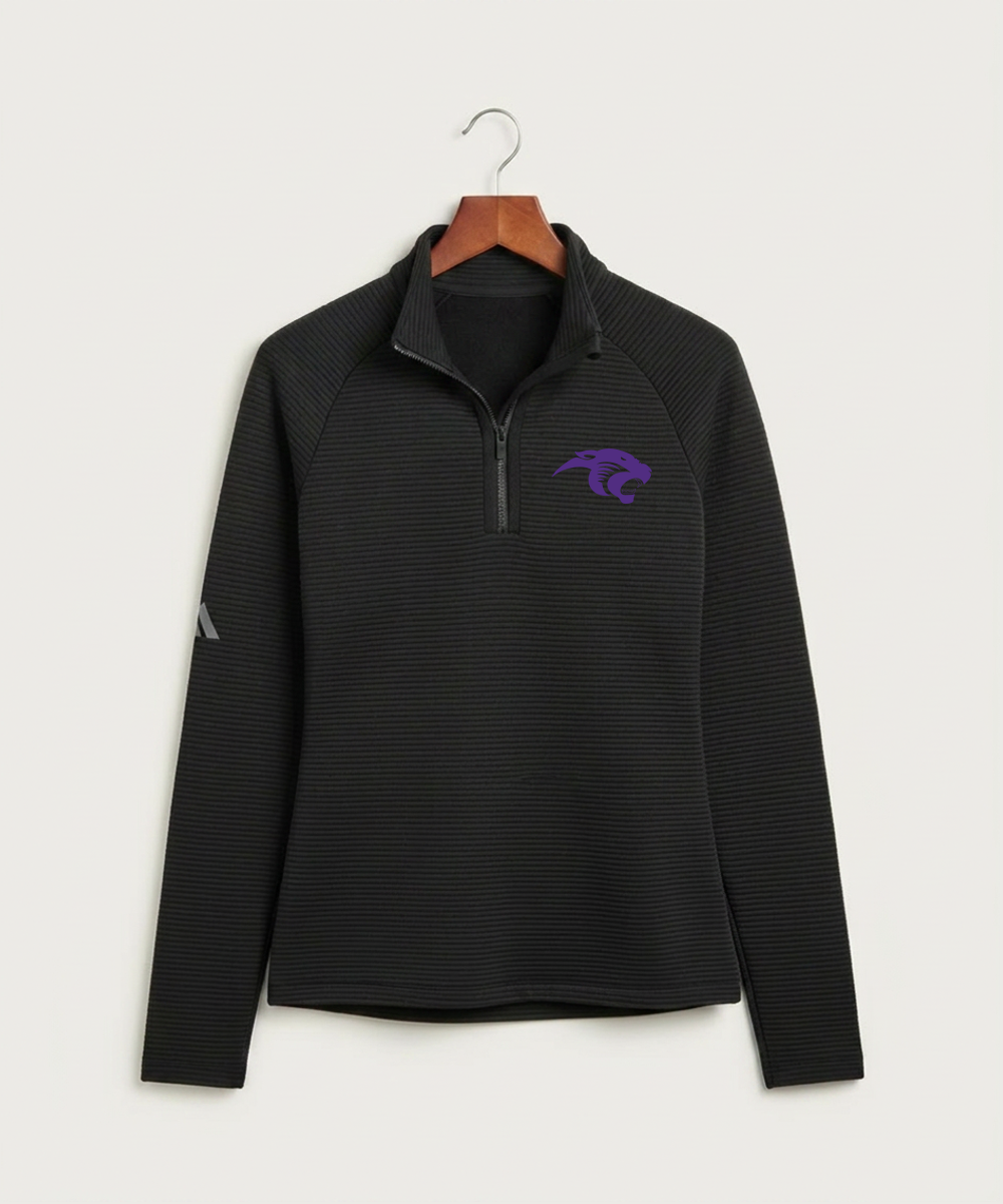 Glencoe Silver Lake High School Athletics - Black Quarter Zip - Left Chest