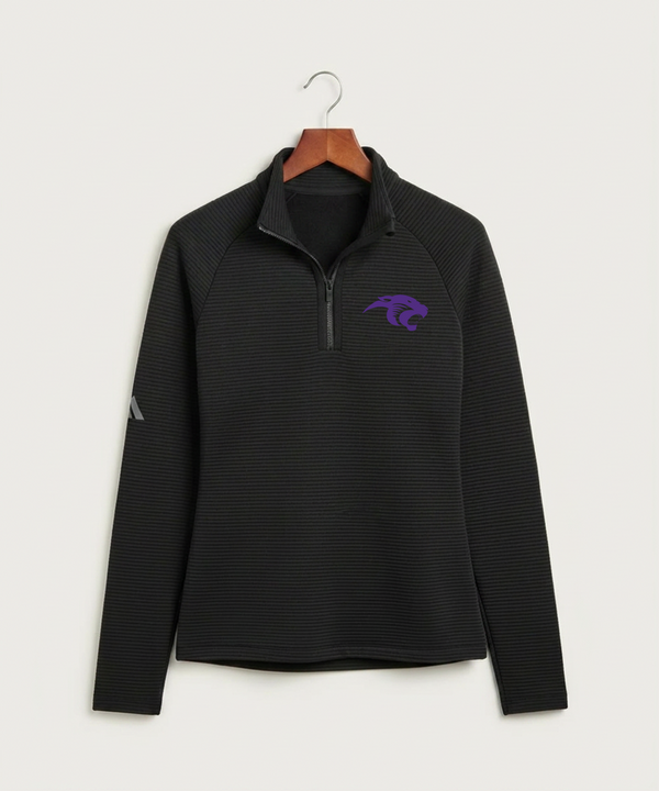 Glencoe Silver Lake High School Athletics - Black Quarter Zip - Left Chest