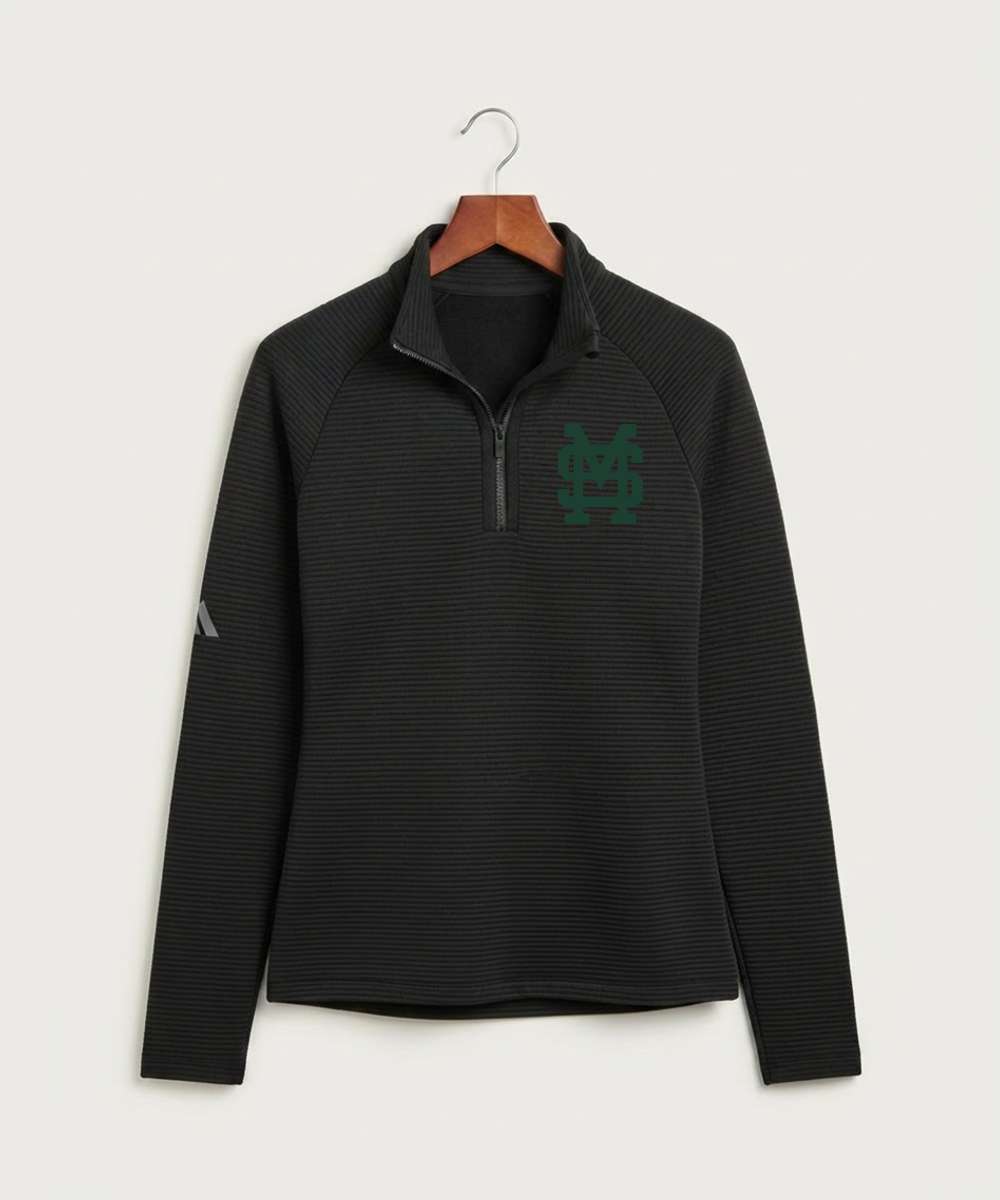 Sleepy Eye St. Mary's High School Athletics Coed - Black Quarter Zip - Left Chest