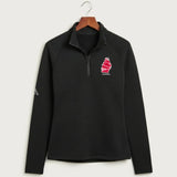 Amboy Football general - Black Quarter Zip - Left Chest