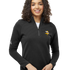 Hayfield Fastpitch - Black Quarter Zip - Left Chest