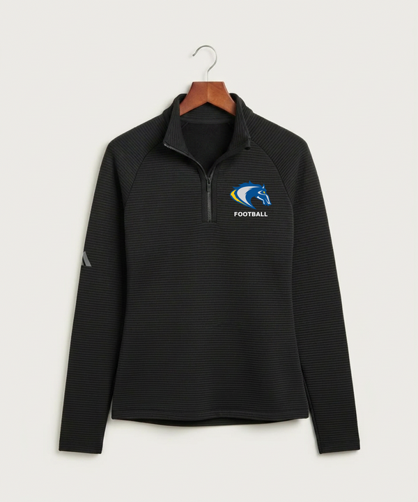 Riverside High School Football general - Black Quarter Zip - Left Chest