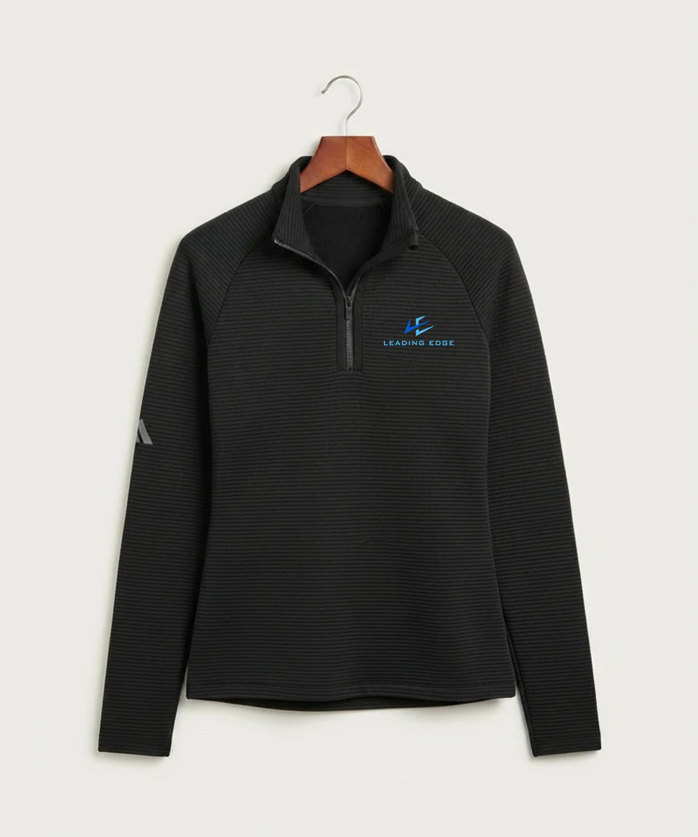 Leading Edge Team Store - Black Quarter Zip - Left Chest