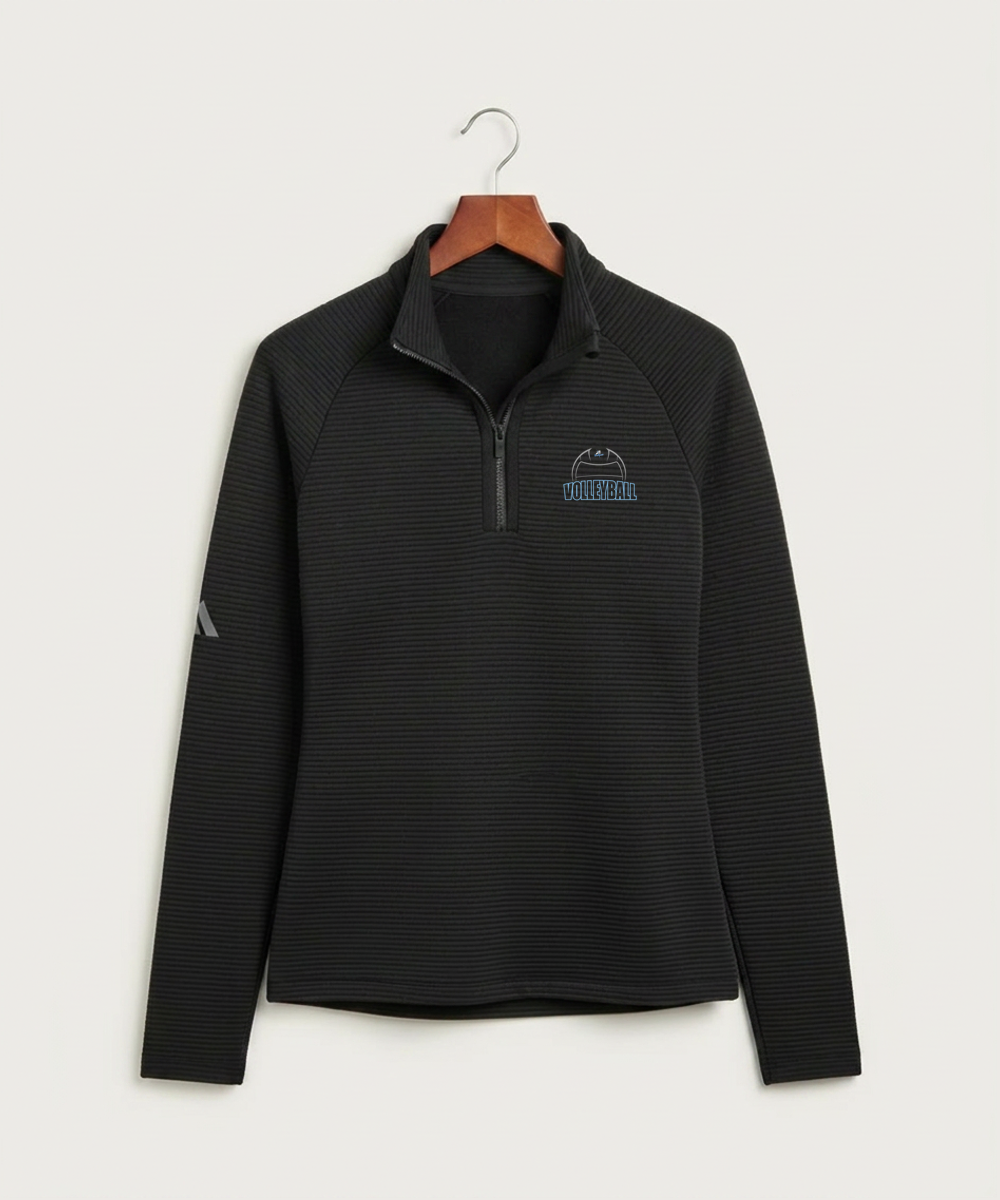 Long Prairie Grey Eagle High School Volleyball (Girls) - Black Quarter Zip - Left Chest