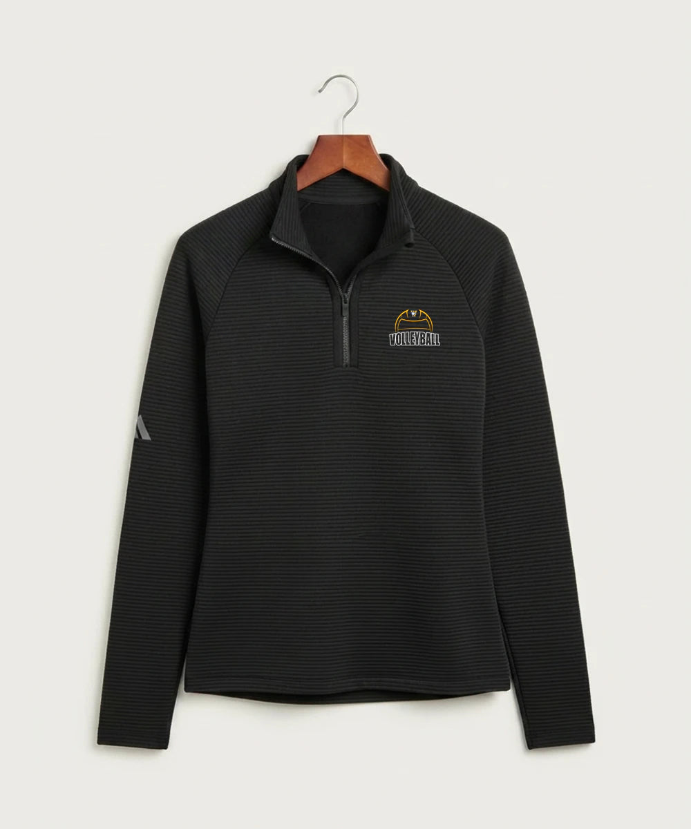 Windom Area High School Volleyball (Girls) - Black Quarter Zip - Left Chest