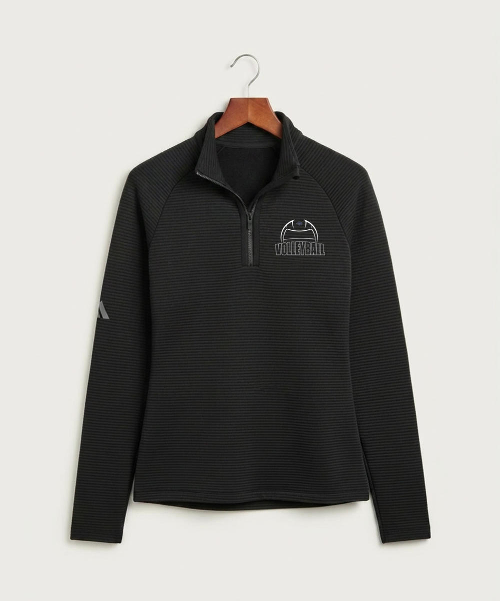 Zumbrota Mazeppa High School Volleyball (Girls) - Black Quarter Zip - Left Chest