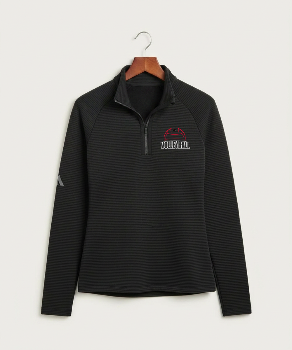 Tracy-Milroy-Balaton High School Volleyball (Girls) - Black Quarter Zip - Left Chest