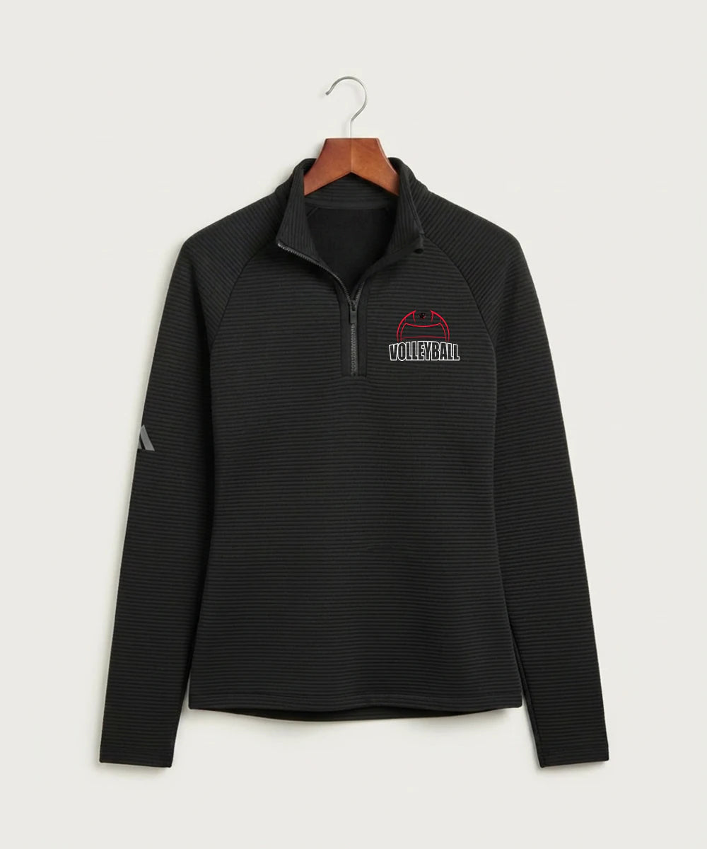 Tracy-Milroy-Balaton High School Volleyball (Girls) - Black Quarter Zip - Left Chest