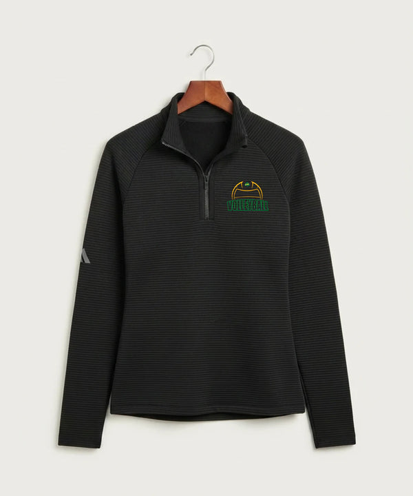Rosemount High School Volleyball (Girls) - Black Quarter Zip - Left Chest
