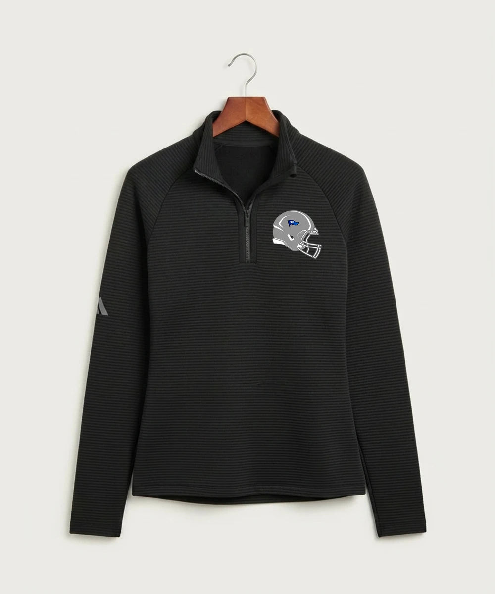 Red Lake County Central Football (Boys) - Black Quarter Zip - Left Chest