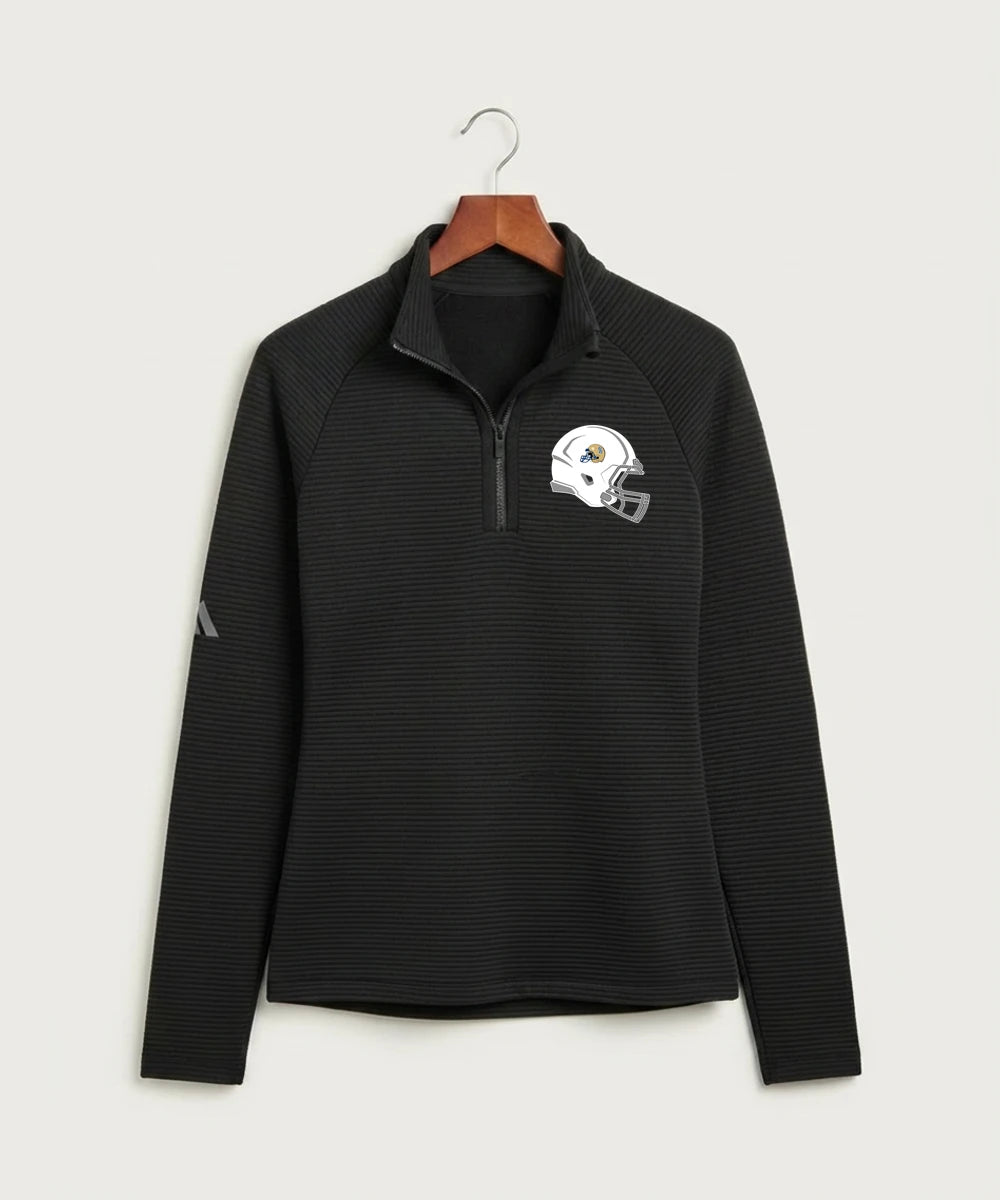 Braham Area High School Football (Boys) - Black Quarter Zip - Left Chest