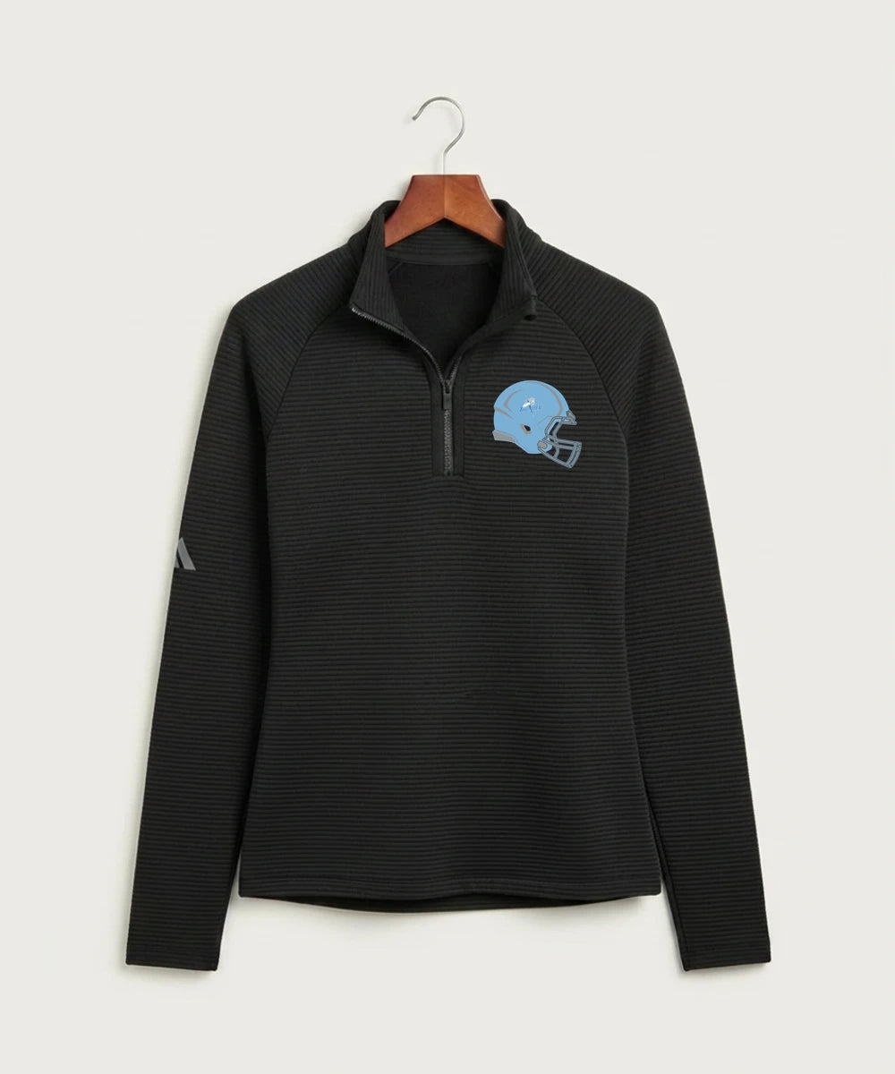 Long Prairie Grey Eagle High School Football (Boys) - Black Quarter Zip - Left Chest