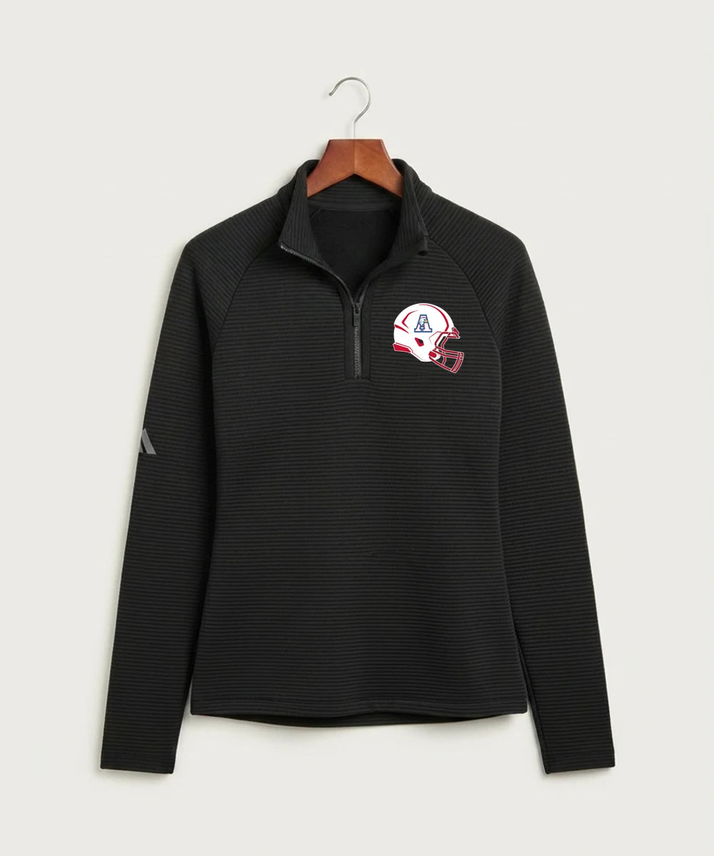 Apollo High School Football (Boys) - Black Quarter Zip - Left Chest