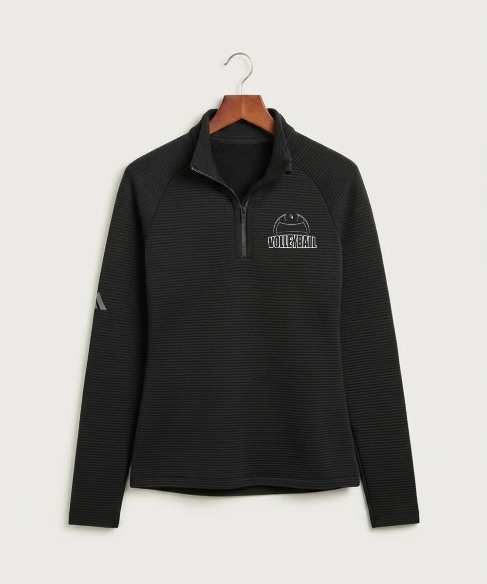 Kingsland High School Volleyball (Girls) - Black Quarter Zip - Left Chest