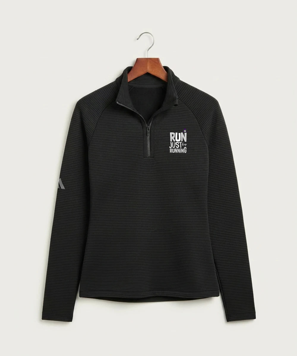 Albany High School Athletics - Black Quarter Zip - Left Chest