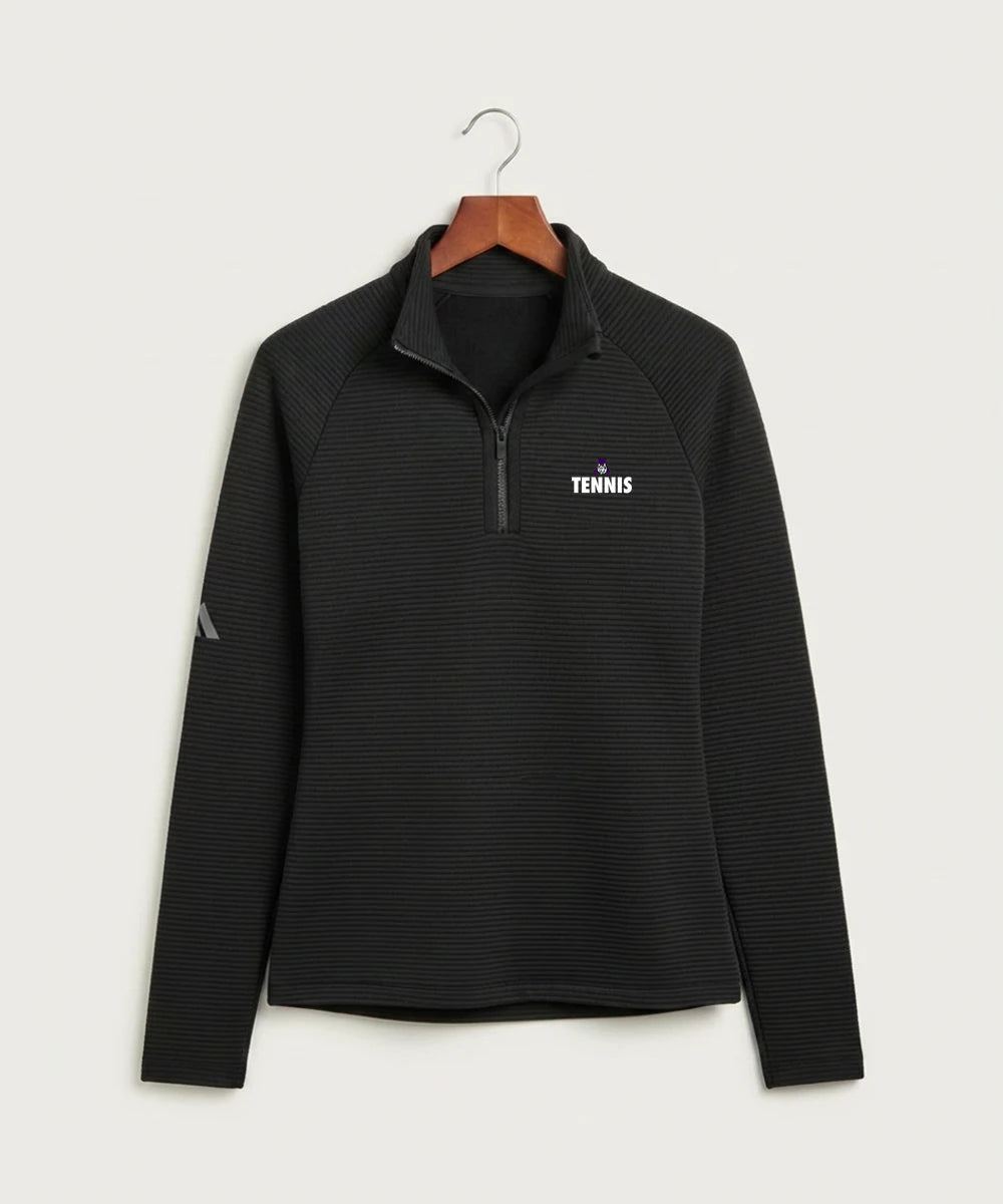 Albany High School Tennis (Boys) - Black Quarter Zip - Left Chest
