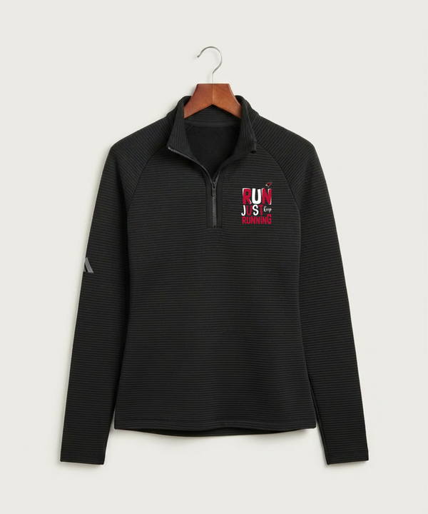 Willmar High School Athletics - Black Quarter Zip - Left Chest