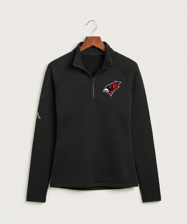 Willmar High School Athletics - Black Quarter Zip - Left Chest