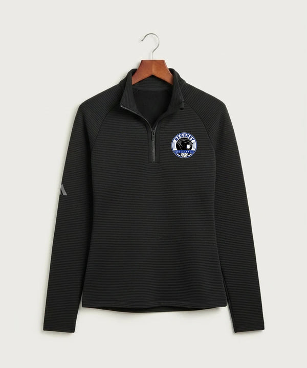 Hershey High School Volleyball Team Store - Black Quarter Zip - Left Chest