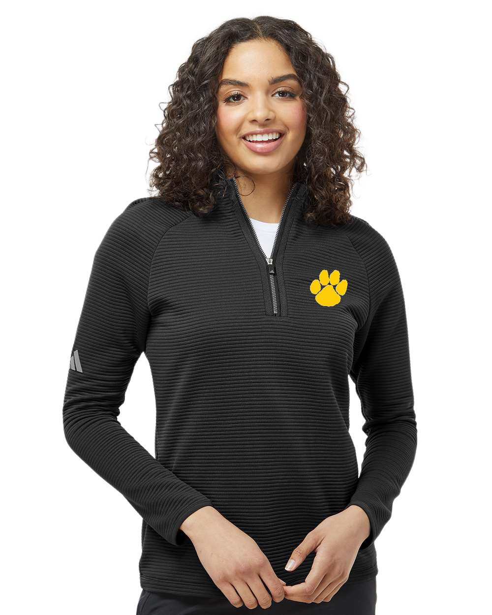 PEM Football - Black Quarter Zip - Left Chest