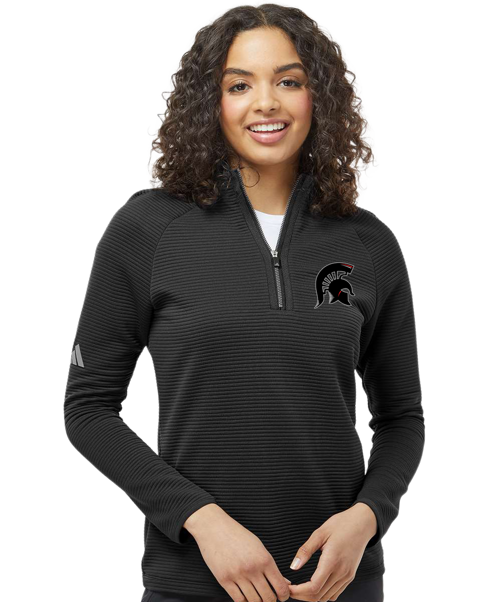 BOLD Football - Black Quarter Zip - Left Chest