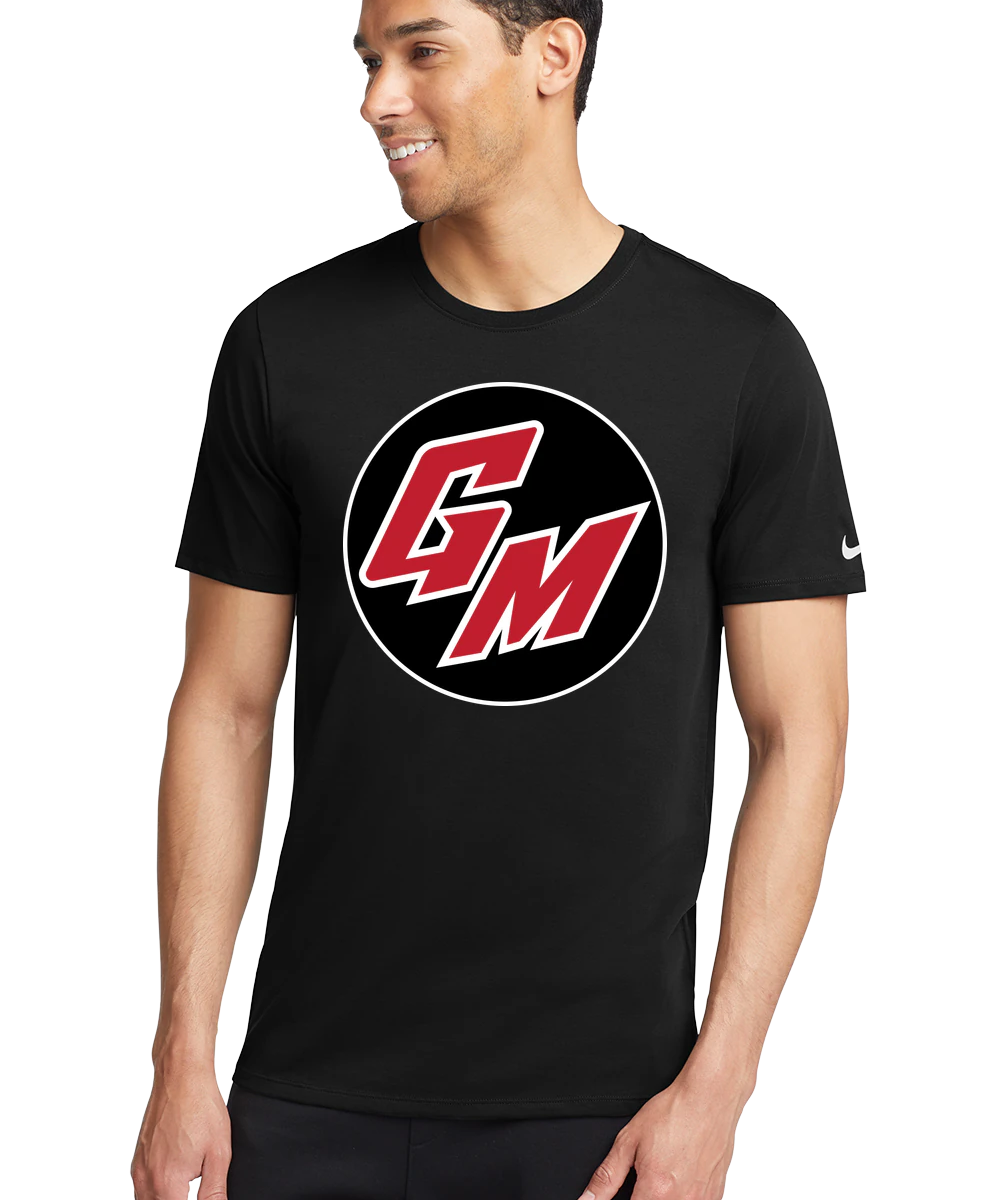 Ghostfit Sports Testing 2 - Black T-Shirt - Full Front