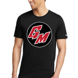 Ghostfit Sports Testing 2 - Black T-Shirt - Full Front