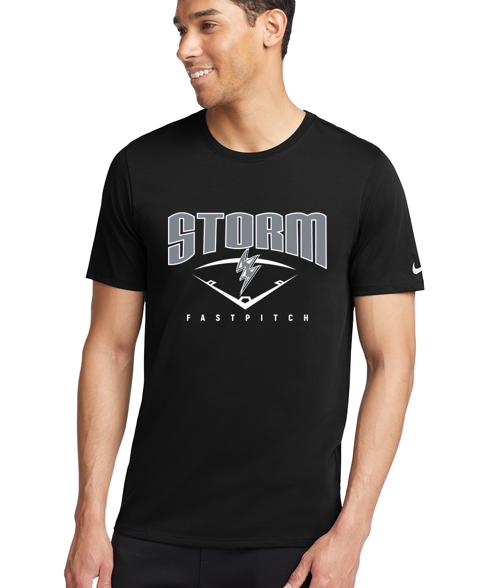BW Softball - Black T-Shirt - Full Front