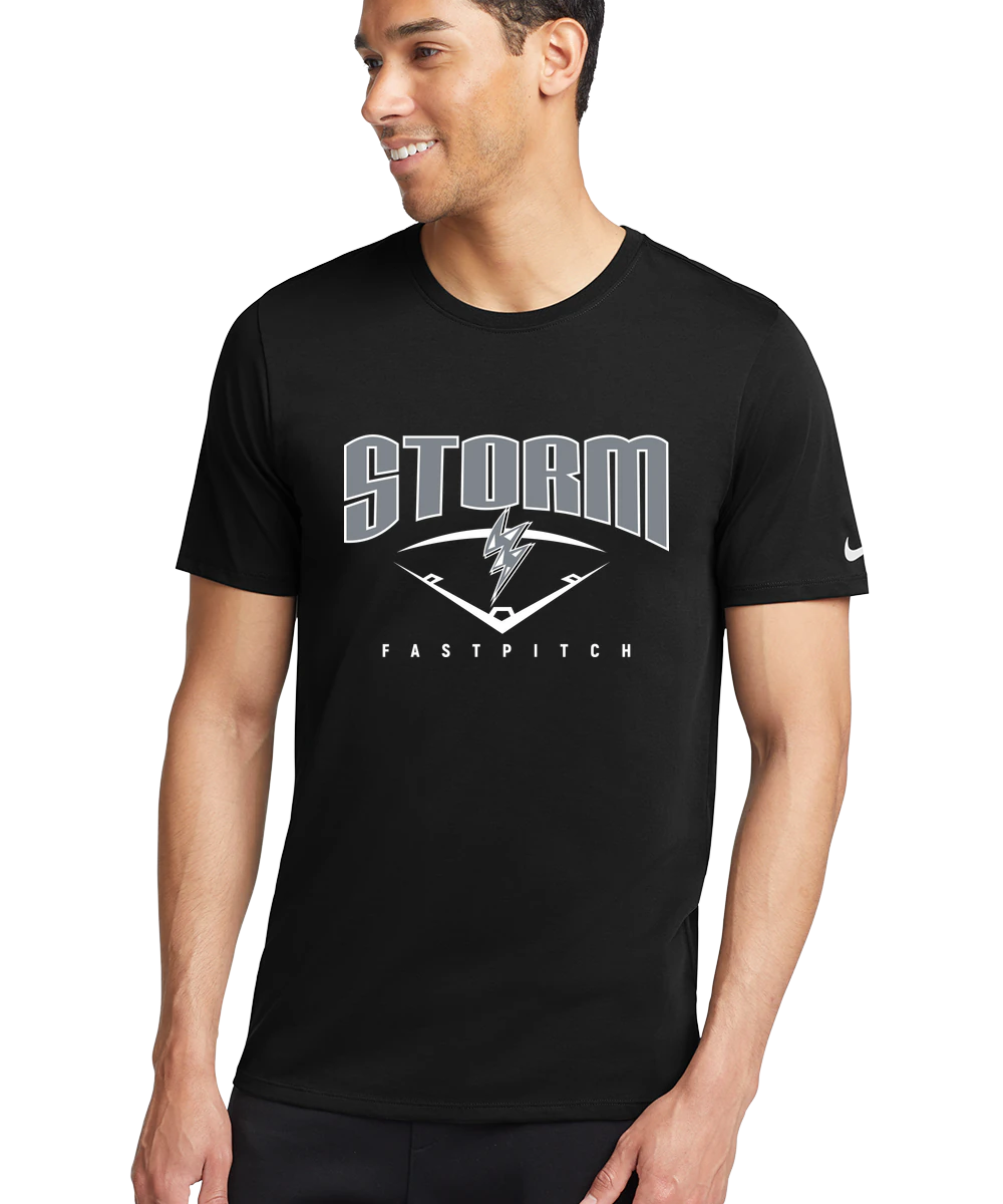 BW Softball - Black T-Shirt - Full Front