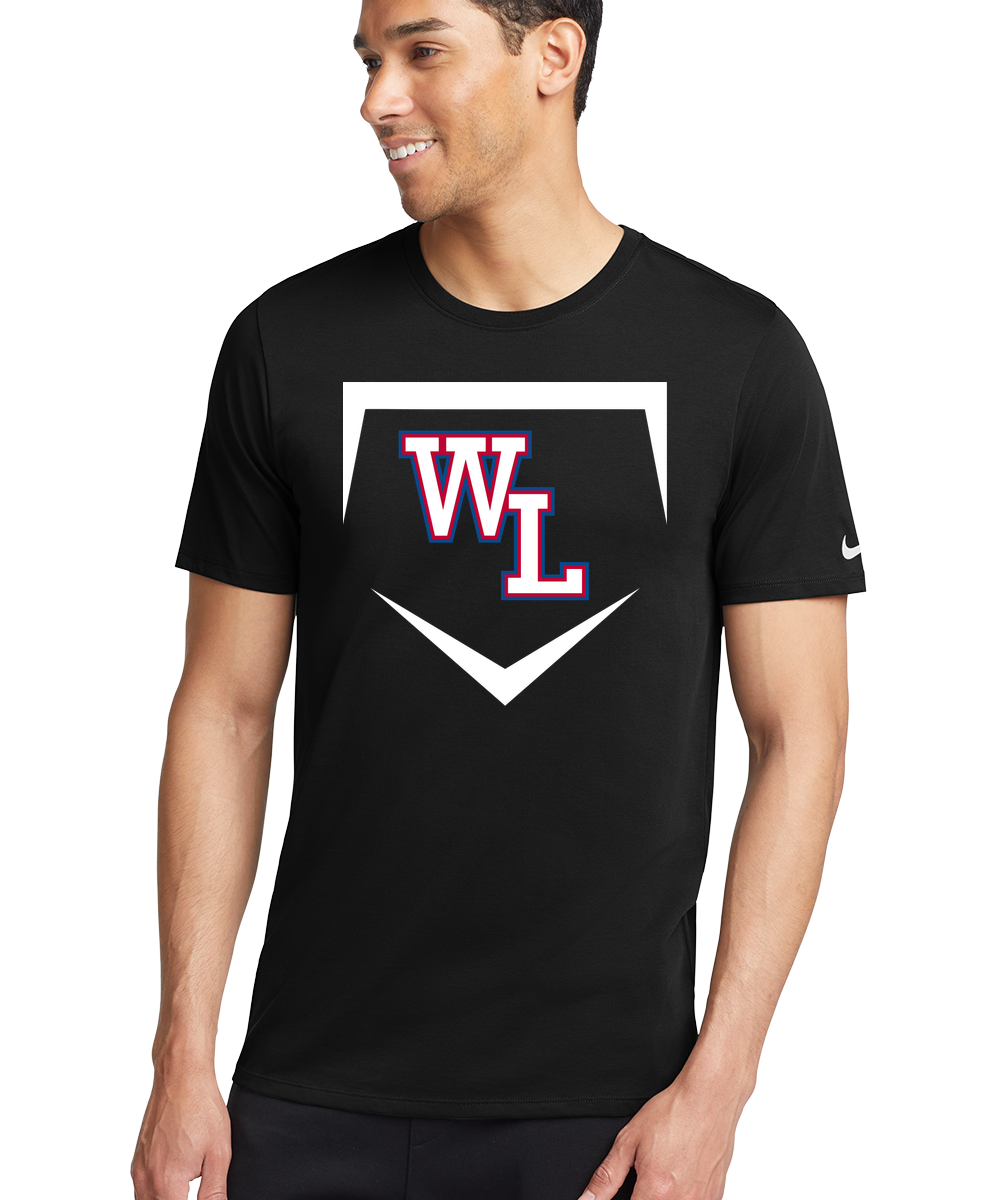 Wisconsin Lutheran Baseball - Black T-Shirt - Full Front