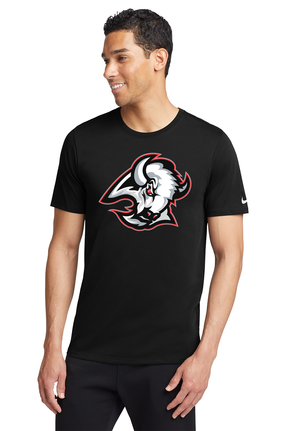 Testing 66 - Black T-Shirt - Full Front