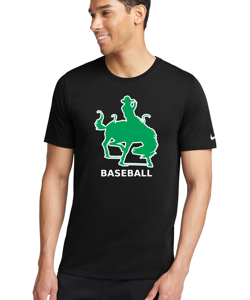 Breckenridge Baseball - Black T-Shirt - Full Front