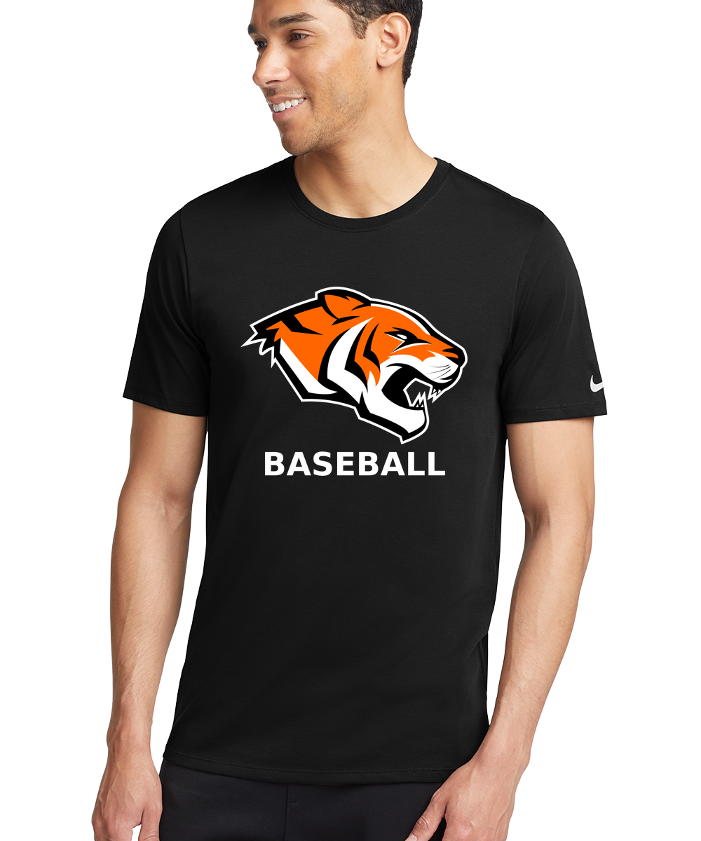 Morris Baseball Association - Black T-Shirt - Full Front