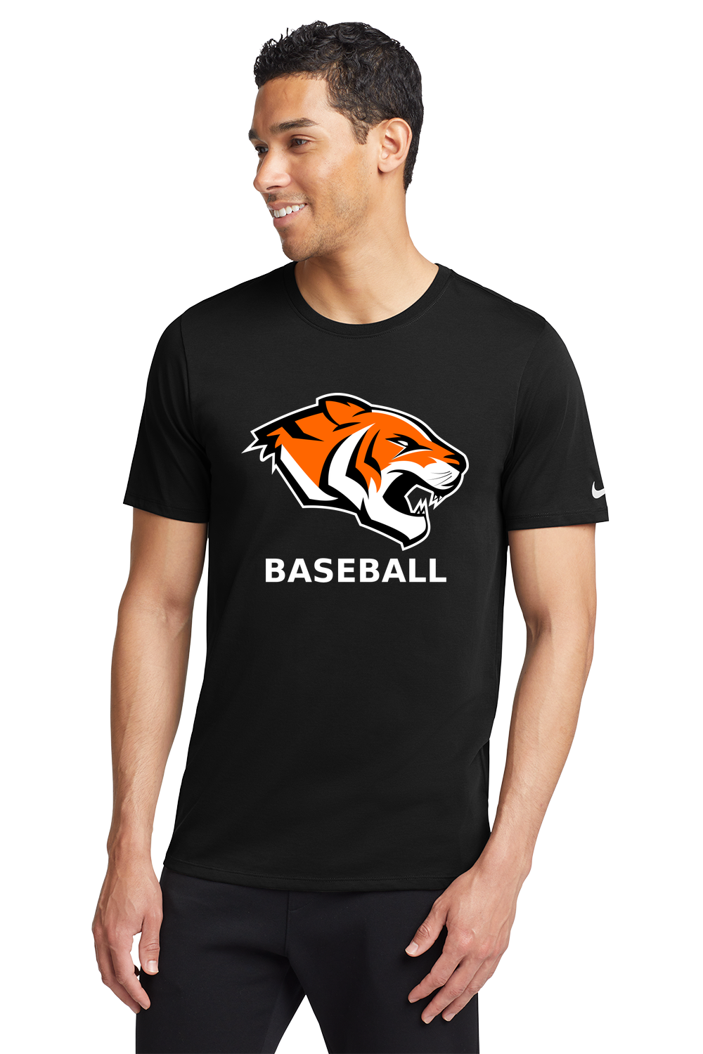 Morris Baseball Association - Black T-Shirt - Full Front