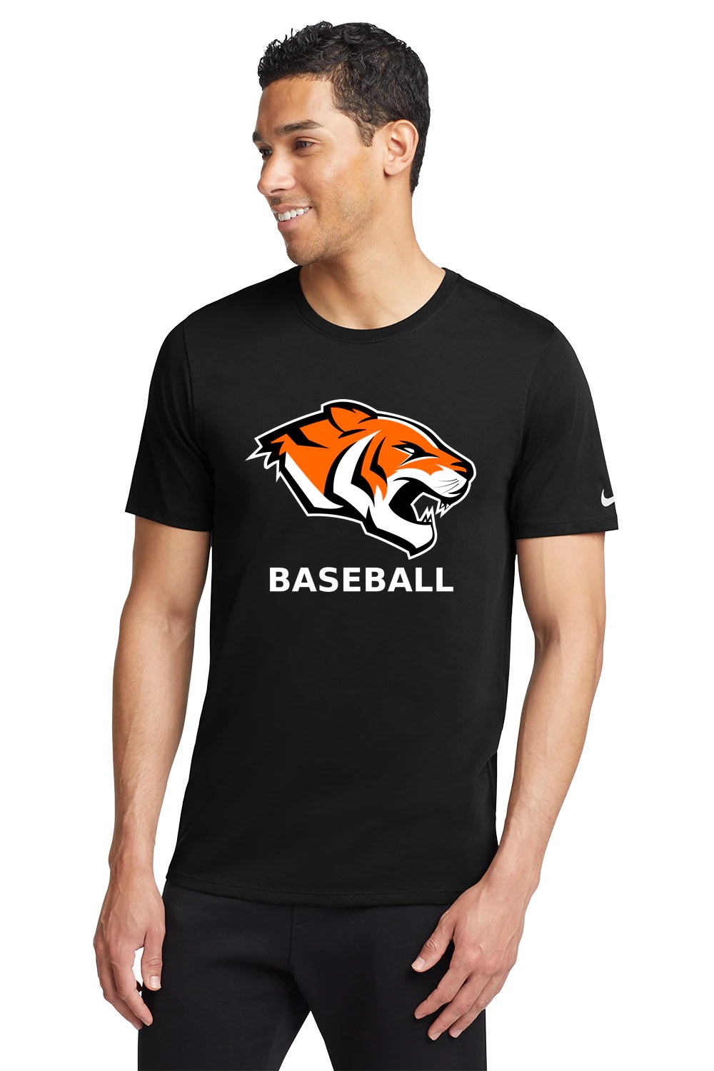 Morris Baseball Association - Black T-Shirt - Full Front
