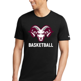 Riverview Basketball - Black T-Shirt - Full Front
