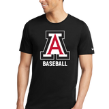 Amboy Baseball - Black T-Shirt - Full Front