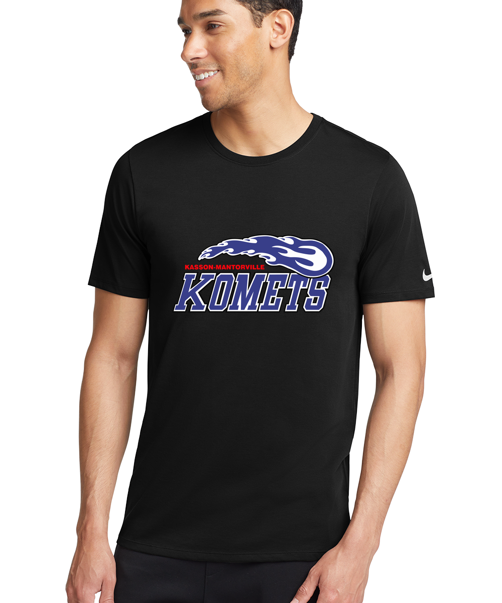 Kasson Mantorville Softball - Black T-Shirt - Full Front