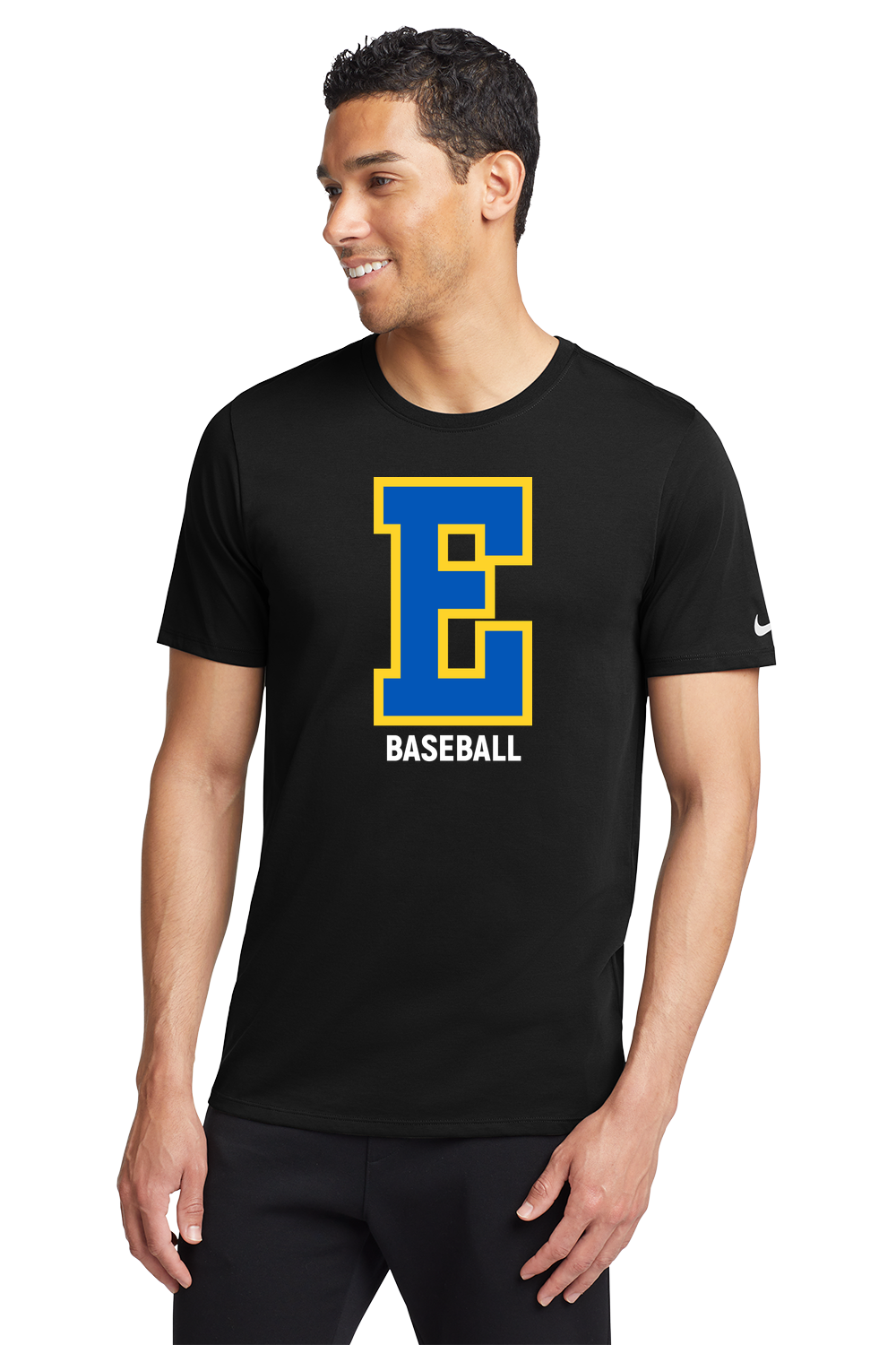 Esko Baseball - Black T-Shirt - Full Front
