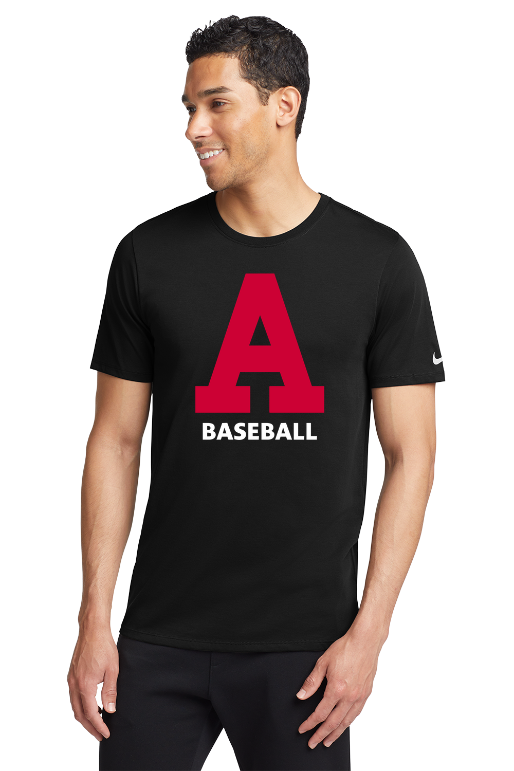 Austin Baseball - Black T-Shirt - Full Front