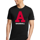 Austin Baseball - Black T-Shirt - Full Front