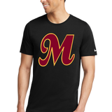 Mankato Area Youth Baseball Association - Black T-Shirt - Full Front