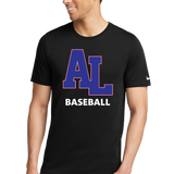Albert Lea Baseball - Black T-Shirt - Full Front