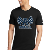 Abingdon Football - Black T-Shirt - Full Front