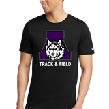 Albany Track & Field - Black T-Shirt - Full Front