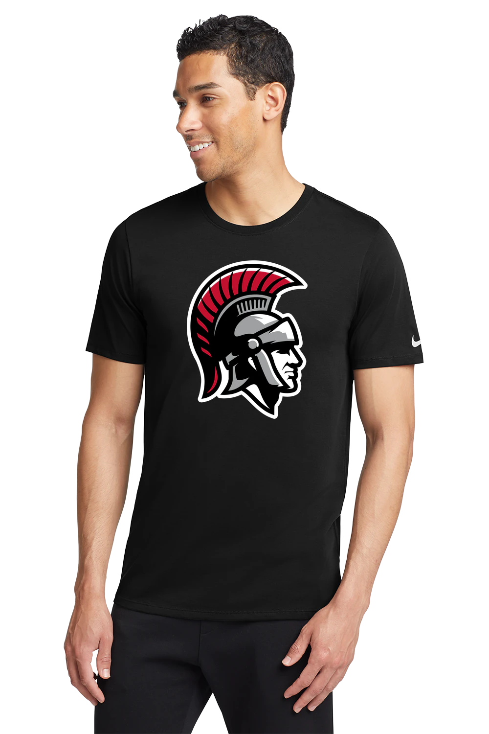 Team Store Example 2 - Black T-Shirt - Full Front