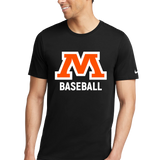 Moorhead Baseball - Black T-Shirt - Full Front
