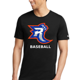 Carlton Wrenshall Baseball - Black T-Shirt - Full Front