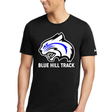 Blue Hill High School - Black T-Shirt - Full Front